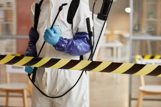 Professional Biohazard technician working in Rex, GA